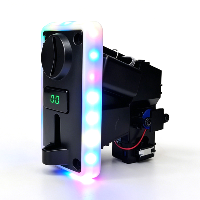 multi coin acceptor for vending