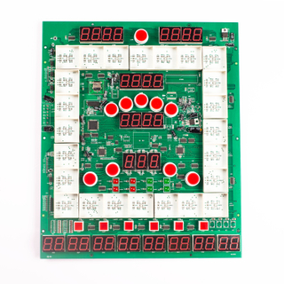 Pcb Board Slot Mario Metro Five Light