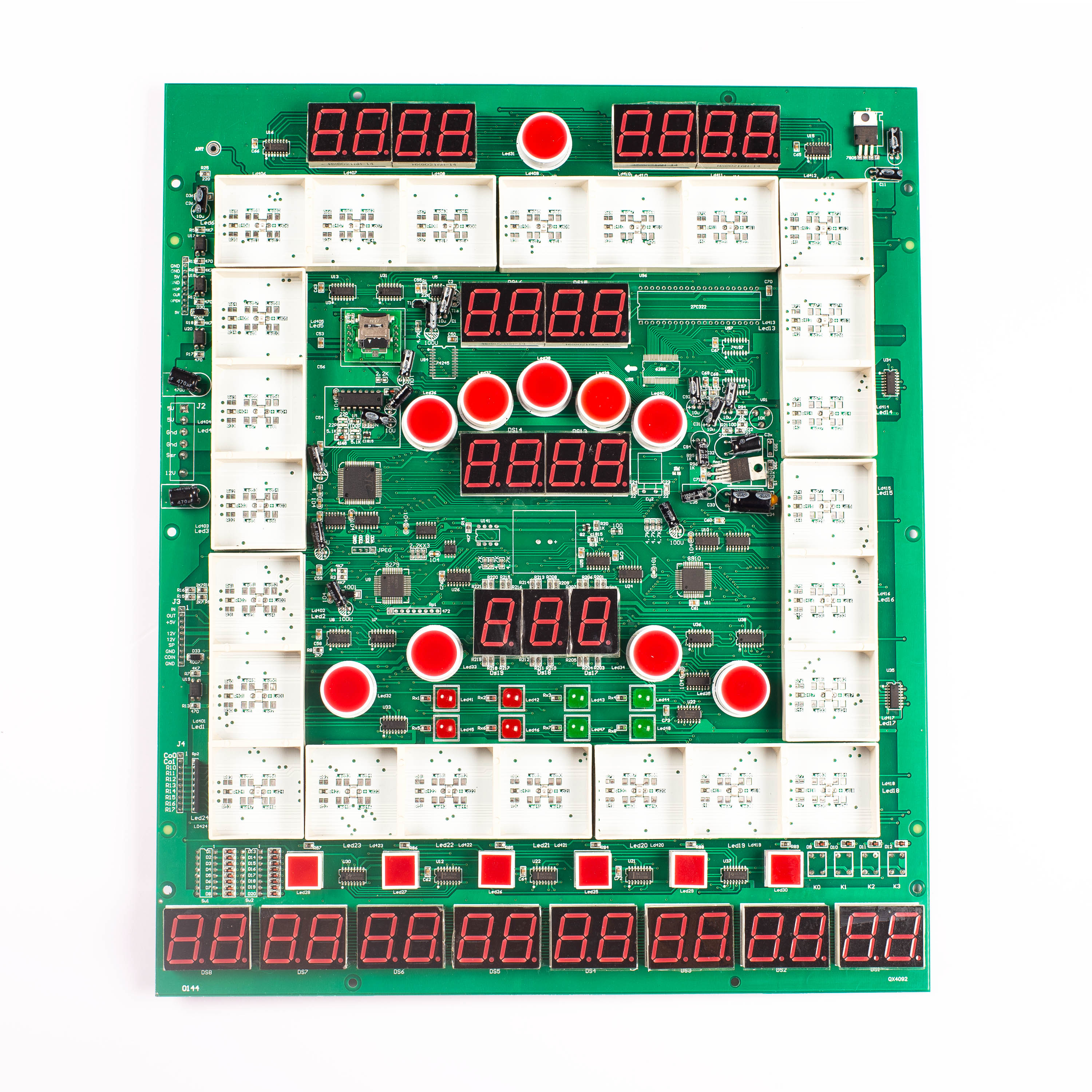 Pcb Board Slot Mario Metro Five Light